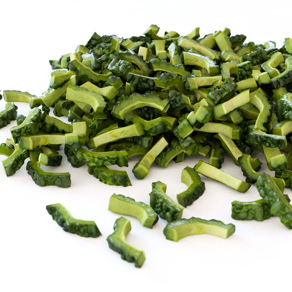 ゴーヤ(にがうり)【3Dモデル】