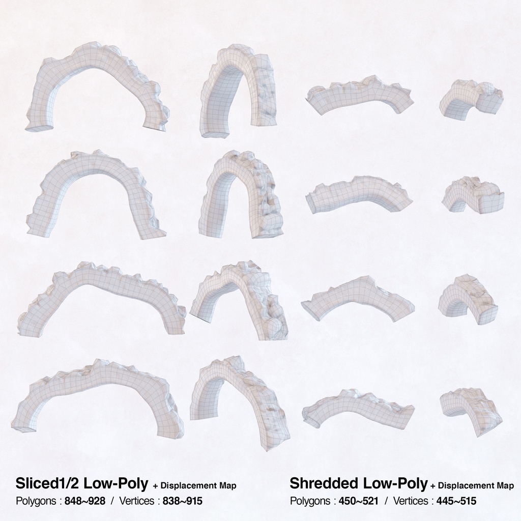 ゴーヤ(にがうり)【3Dモデル】