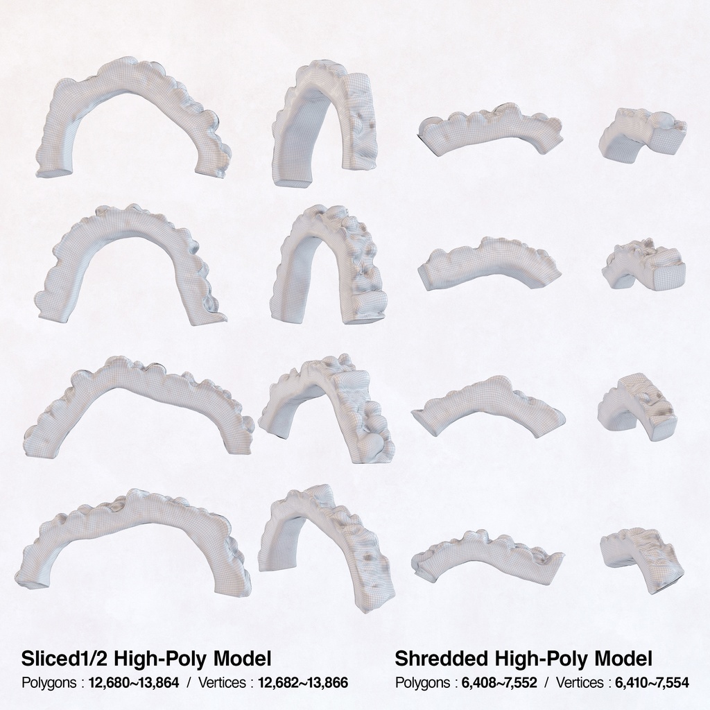 ゴーヤ(にがうり)【3Dモデル】
