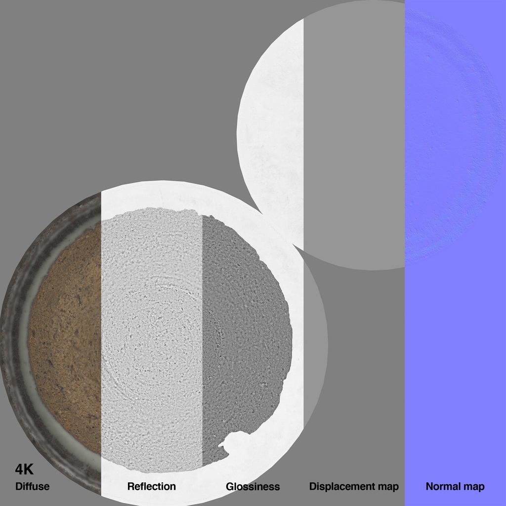 和食器セット5【3Dモデル】