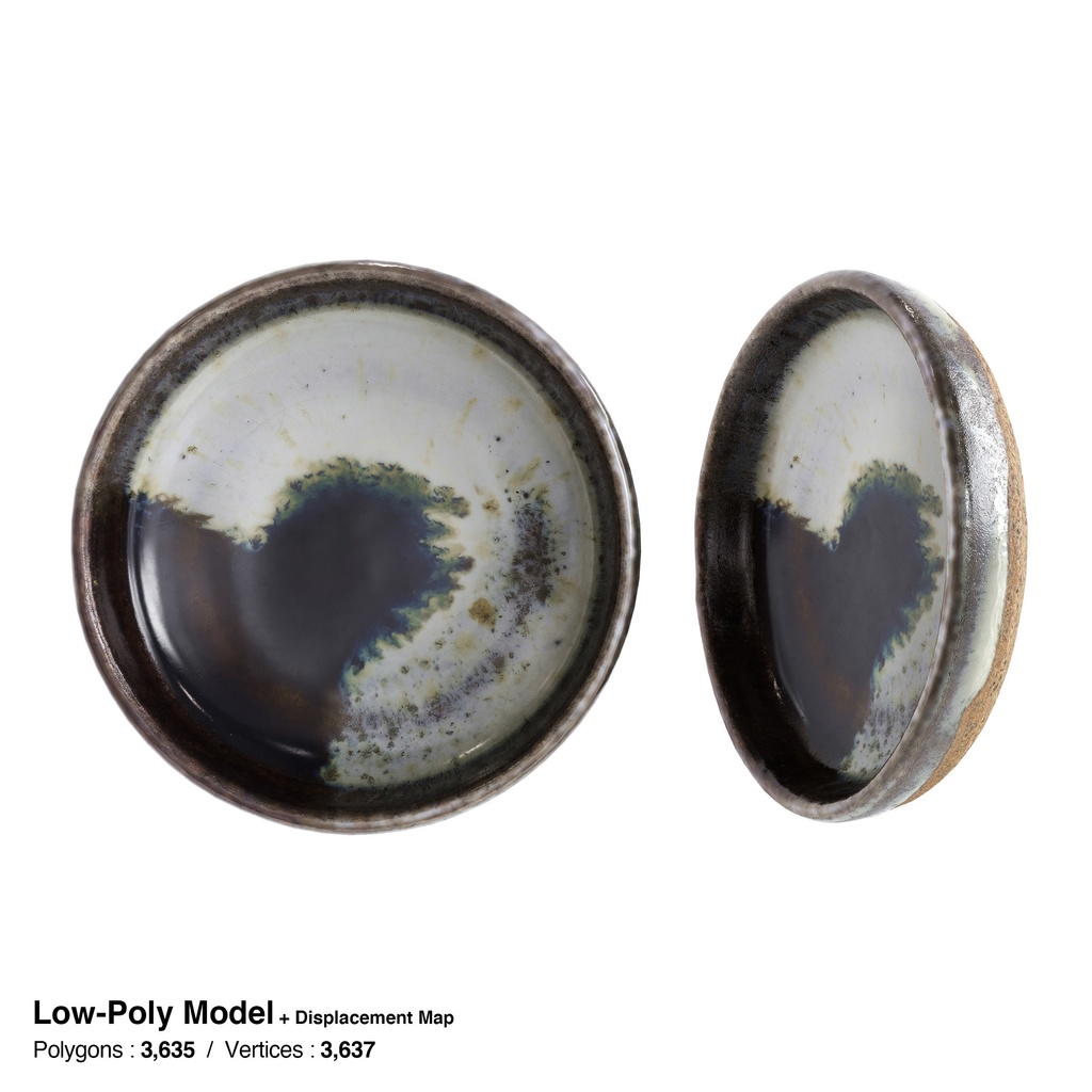 和食器セット5【3Dモデル】