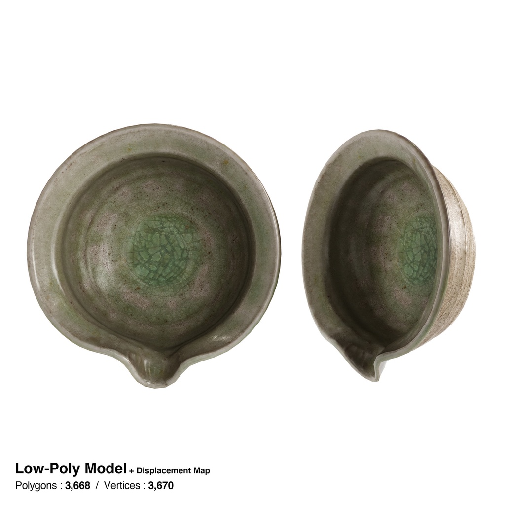 和食器セット6 (酒器)【3Dモデル】