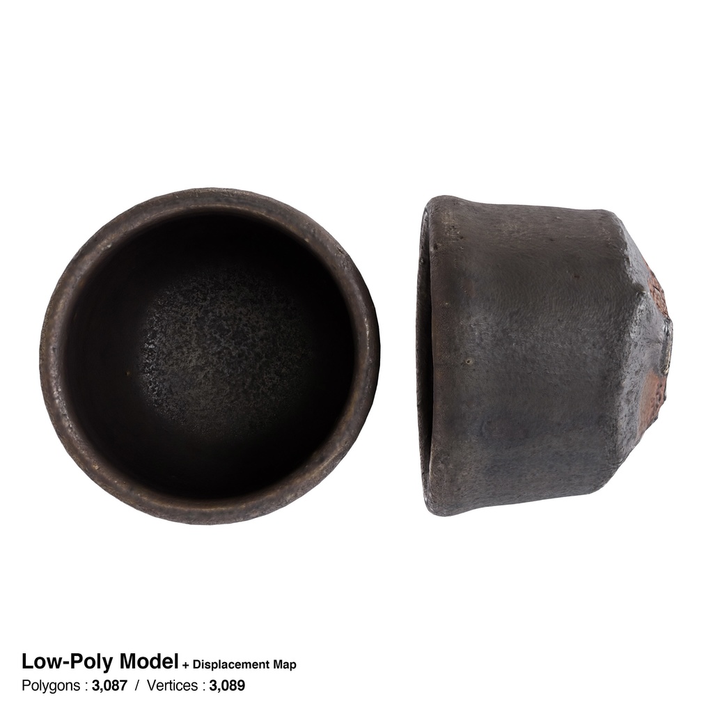 和食器セット6 (酒器)【3Dモデル】