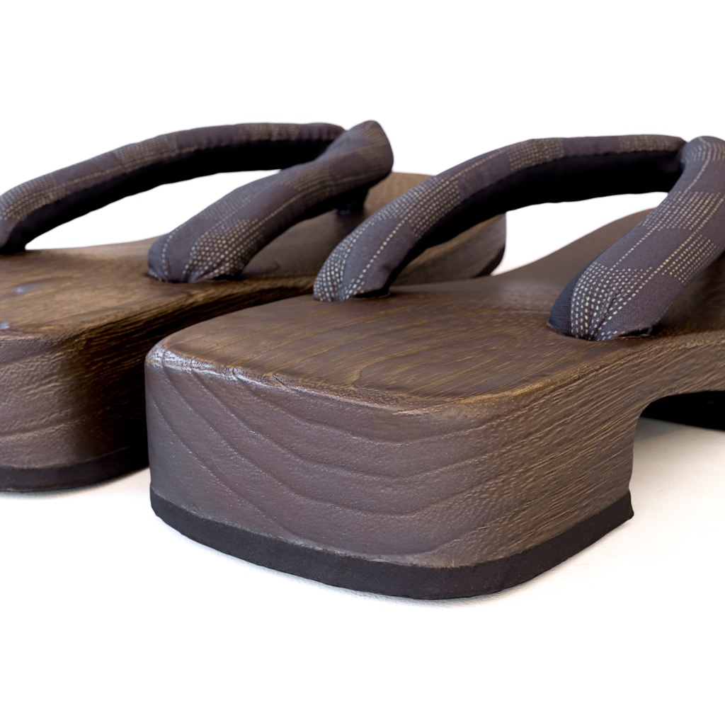 右近下駄セット(男性用) 【3Dモデル】