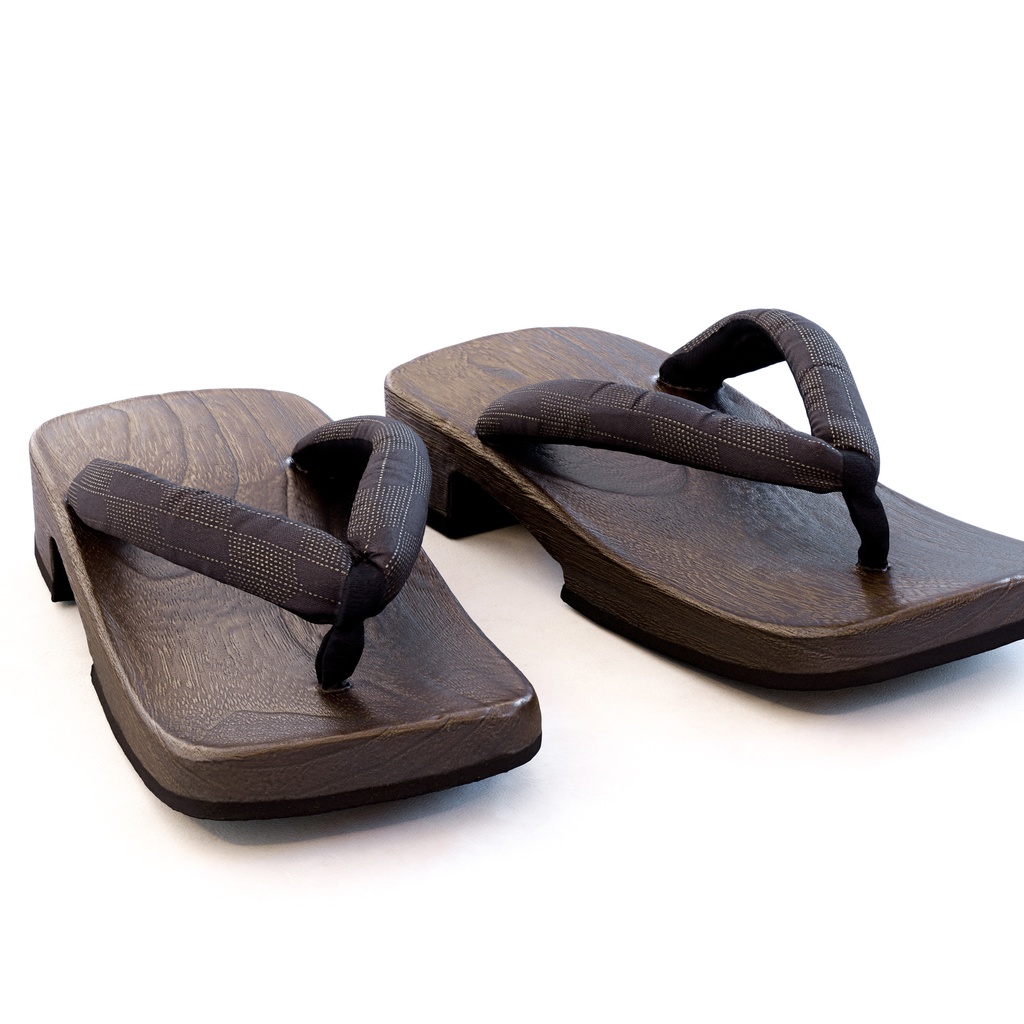 右近下駄セット(男性用) 【3Dモデル】