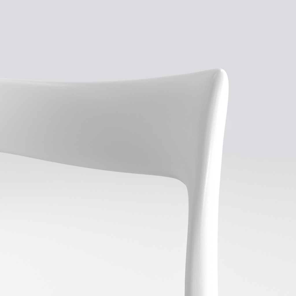 Moller Model 77 ダイニングチェア チーク&ペーパーコード【3Dモデル】