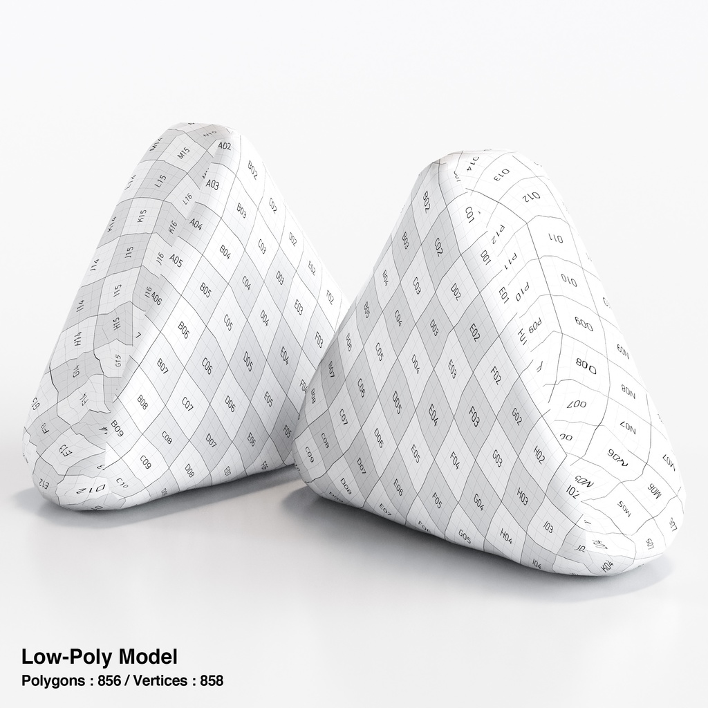 コンビニおにぎり - ツナマヨネーズ(パッケージ付き)【3Dモデル】