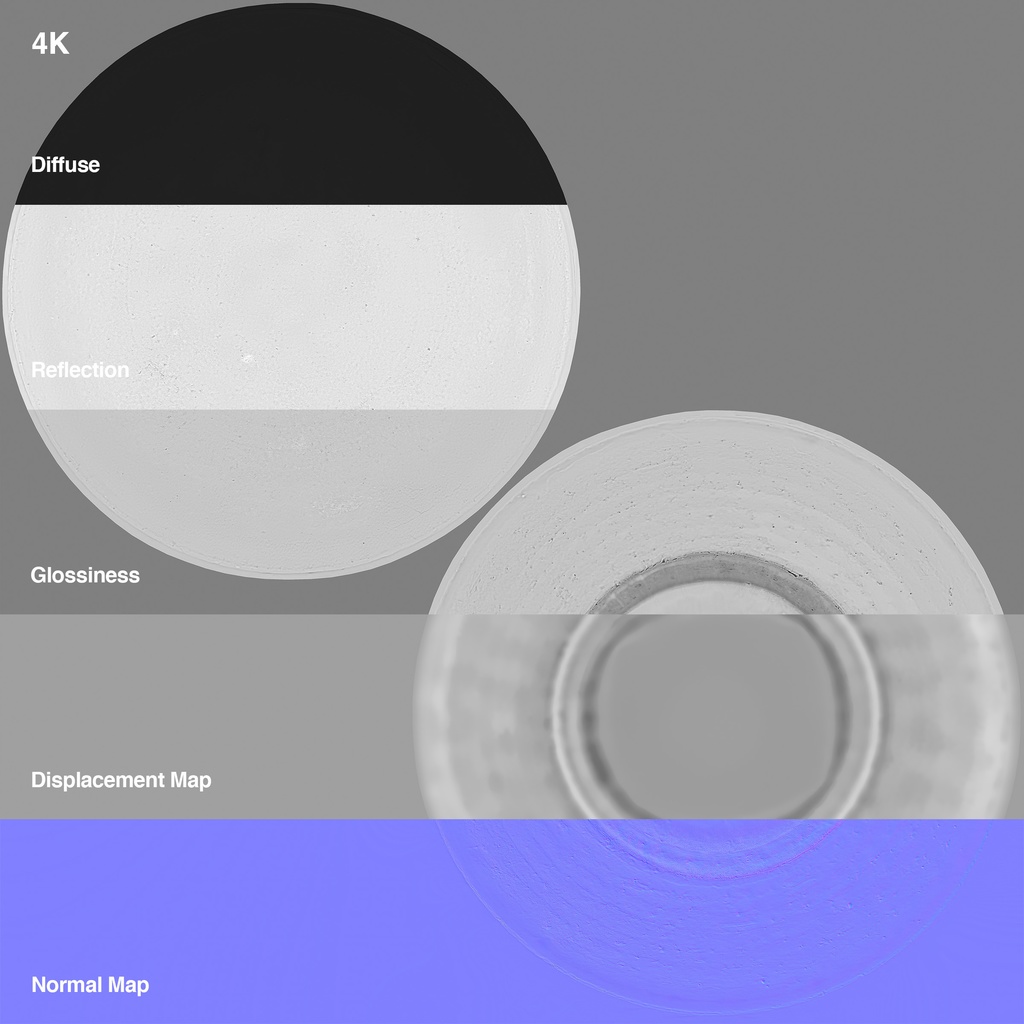 和食器セット7【3Dモデル】