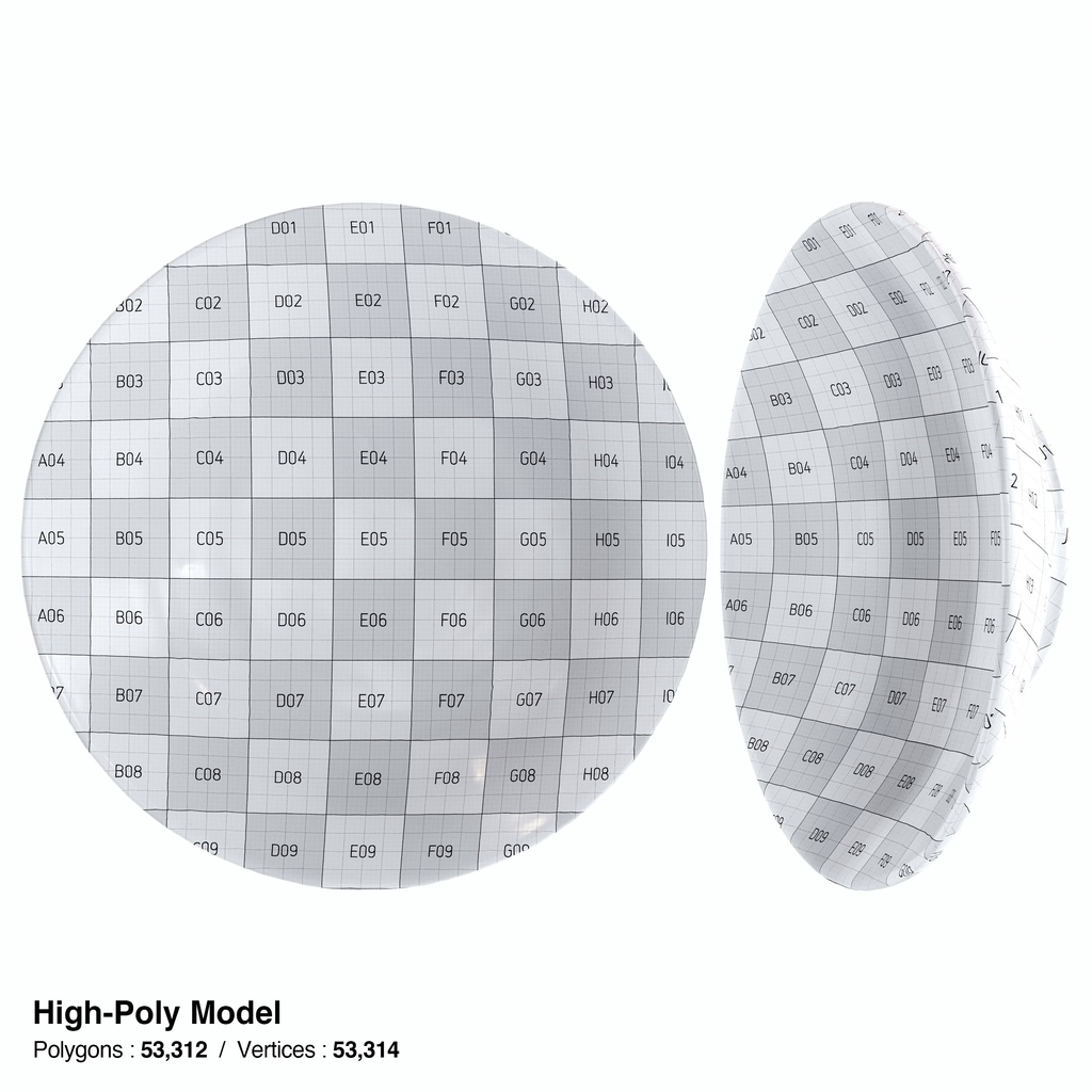 和食器セット8【3Dモデル】
