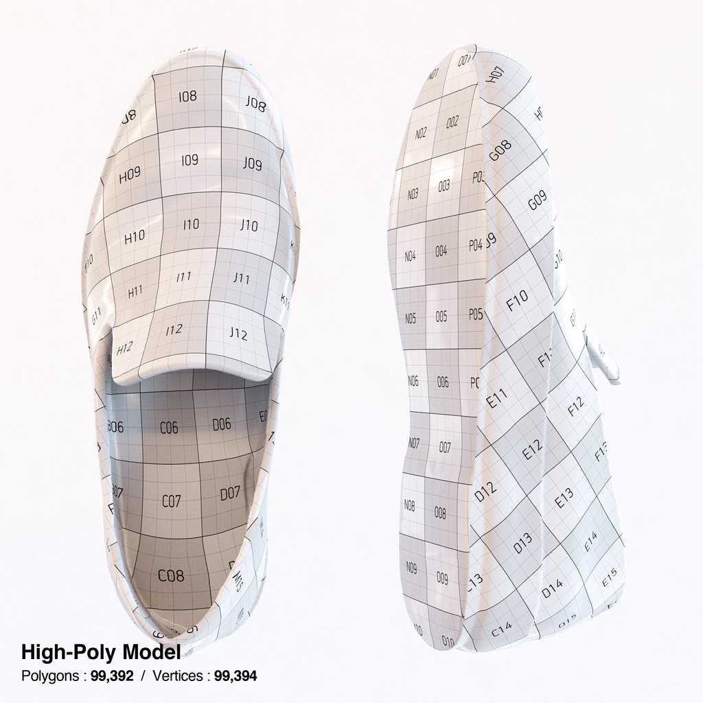 レザースリッポン【3Dモデル】