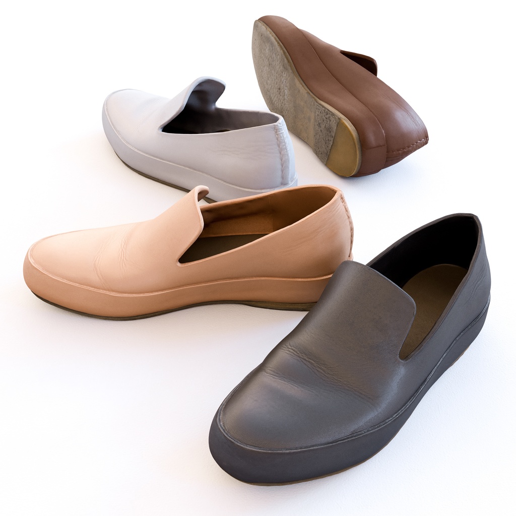 レザースリッポン【3Dモデル】