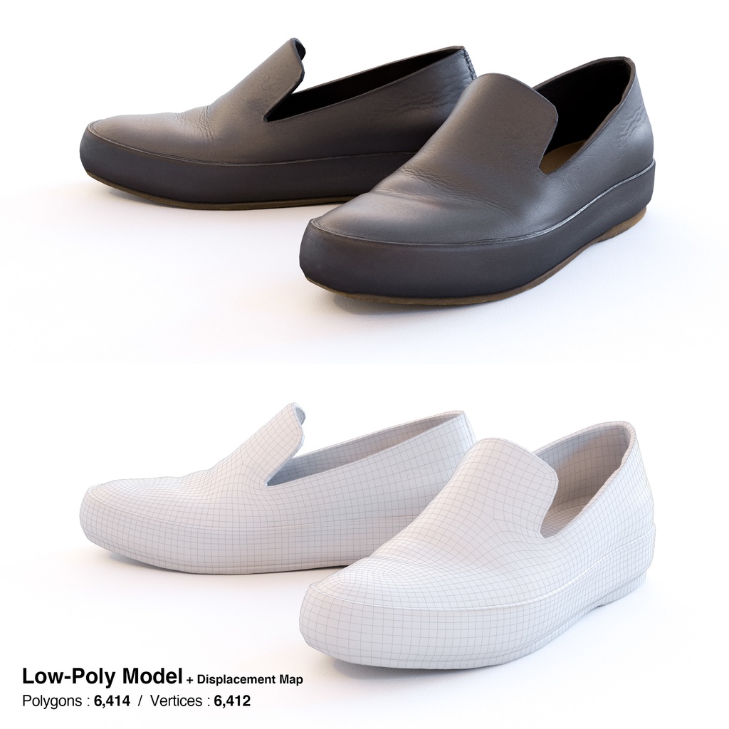 レザースリッポン【3Dモデル】