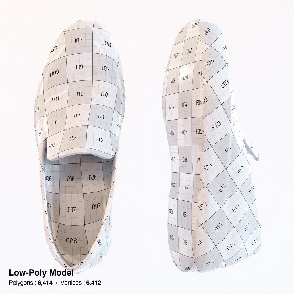 レザースリッポン【3Dモデル】