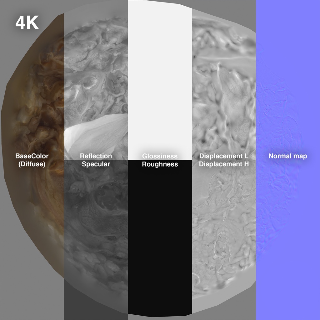 牛丼 - 蓋付きどんぶりセット【3Dモデル】