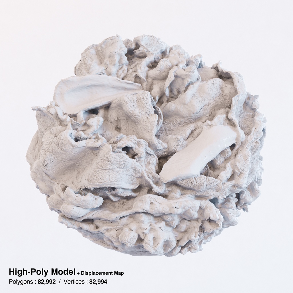 牛丼 - 蓋付きどんぶりセット【3Dモデル】