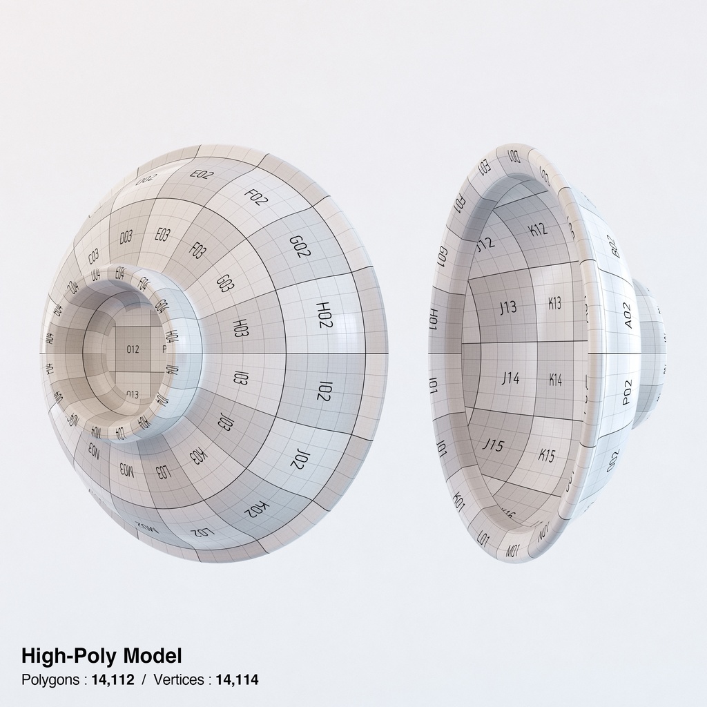牛丼 - 蓋付きどんぶりセット【3Dモデル】