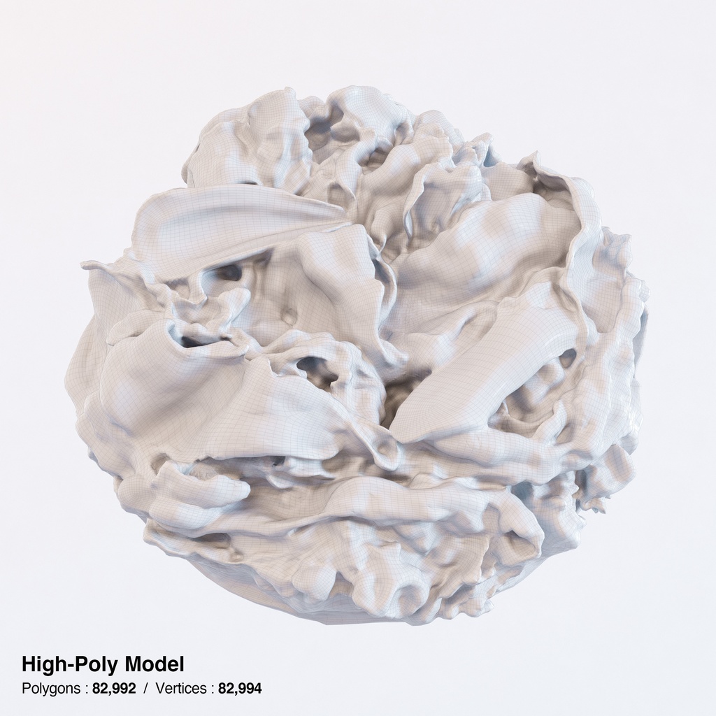 牛丼 - 蓋付きどんぶりセット【3Dモデル】