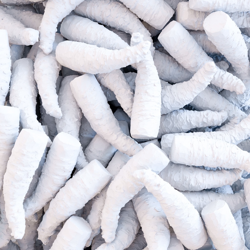 わさびおろし(鮫皮おろし)と山葵セット【3Dモデル】