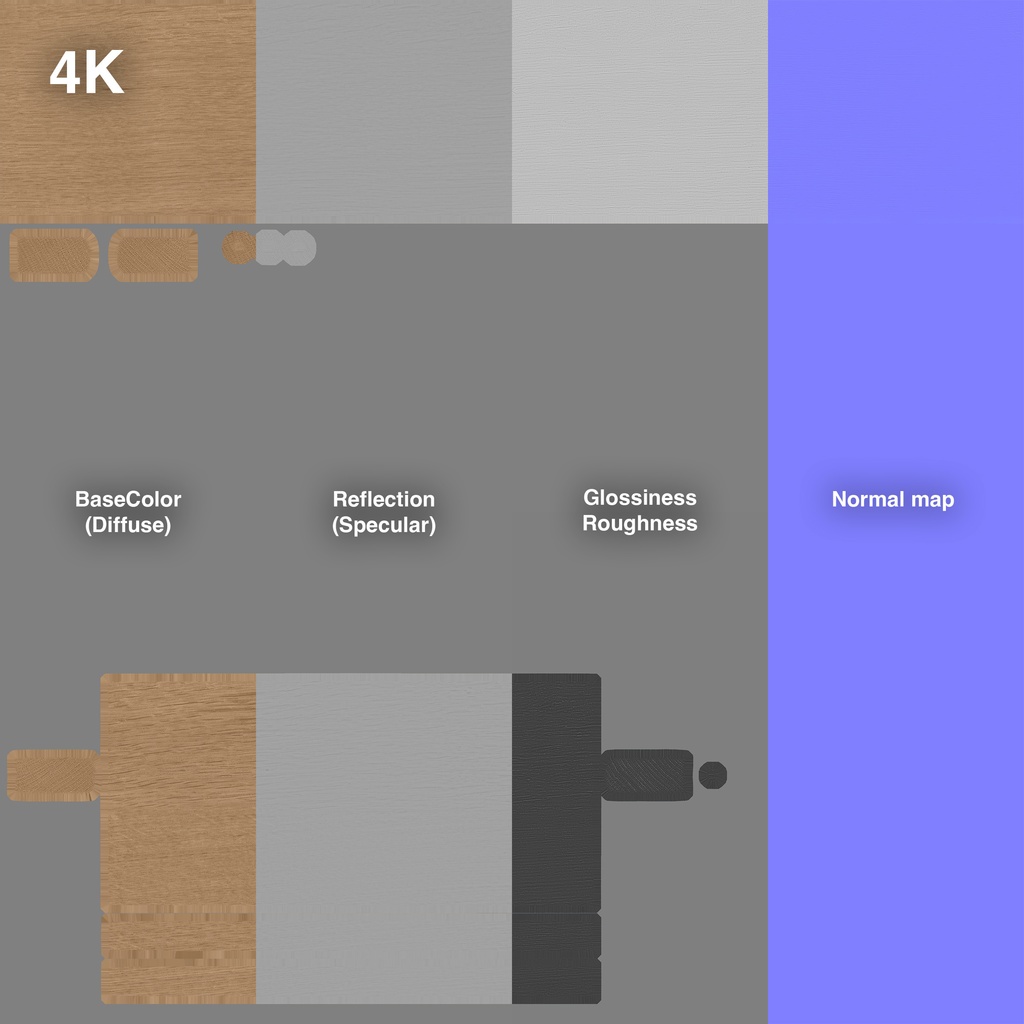 木製ハンガーコレクション【3Dモデル】