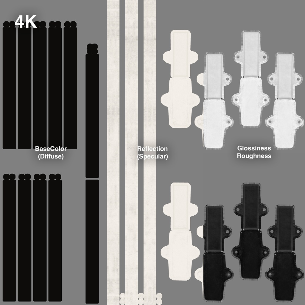 木製ハンガーコレクション【3Dモデル】