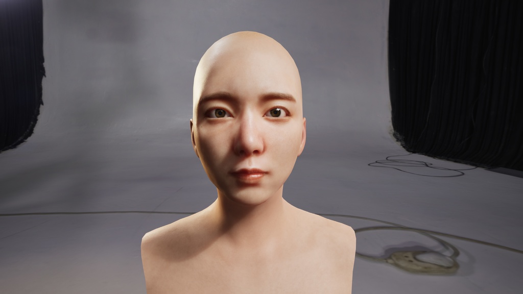 ビジネス女性3Dモデルver.2  B-FH2【UE5 / Blender / Cinema4D】モジュラーキャラクターシリーズ