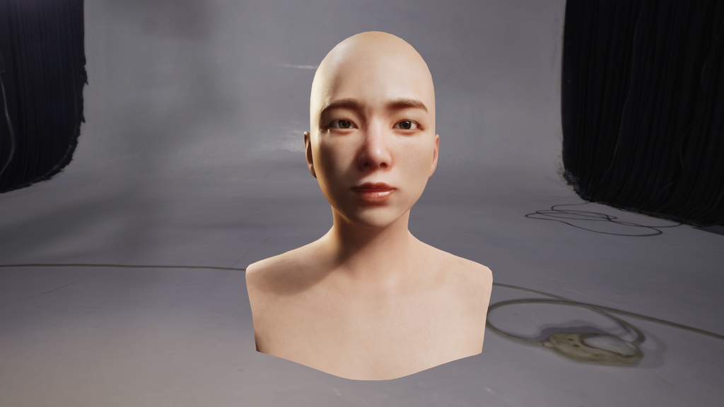 ビジネス女性3Dモデルver.2 B-FK2【UE5 / Blender / Cinema4D】モジュラーキャラクターシリーズ