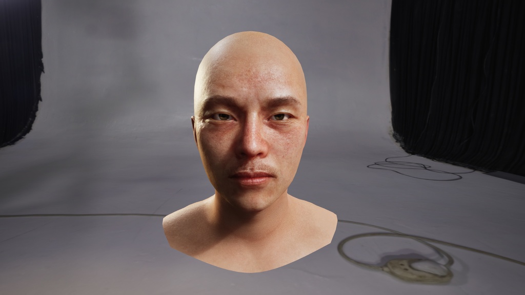 ビジネス男性3Dモデルver.2 B-MG2【UE5 / Blender / Cinema4D】モジュラーキャラクターシリーズ