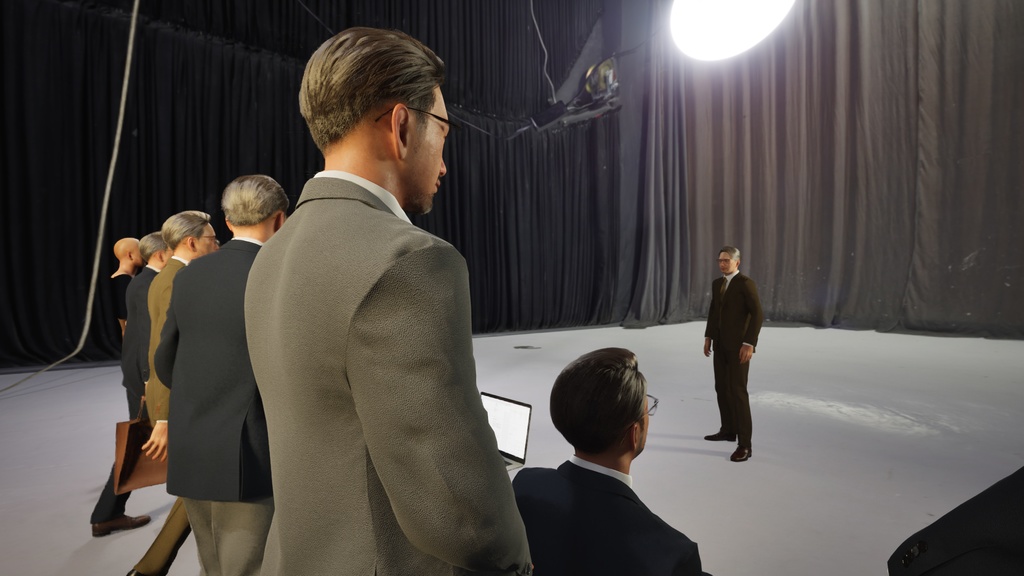 ビジネス男性3Dモデルver.2 B-MU2【UE5 / Blender / Cinema4D】モジュラーキャラクターシリーズ