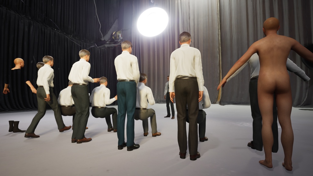 ビジネス男性3Dモデルver.2 B-MY2【UE5 / Blender / Cinema4D】モジュラーキャラクターシリーズ