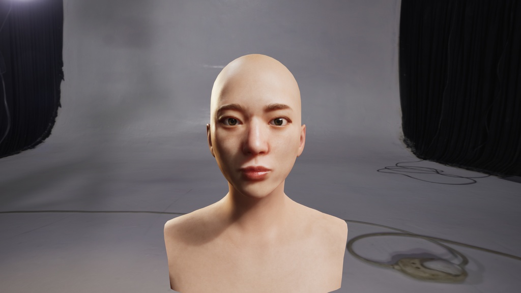 カジュアル女性3Dモデルver.2 C-FF2【UE5 / Blender / Cinema4D】モジュラーキャラクターシリーズ