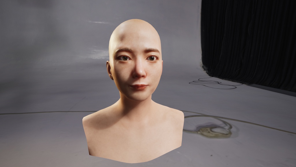 カジュアル女性3Dモデルver.2 C-FM2【UE5 / Blender / Cinema4D】モジュラーキャラクターシリーズ