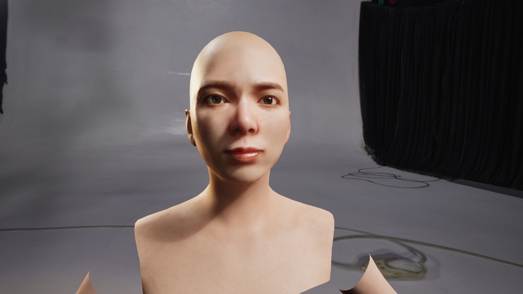 カジュアル女性3Dモデルver.2  C-FT2【UE5 / Blender / Cinema4D】モジュラーキャラクターシリーズ