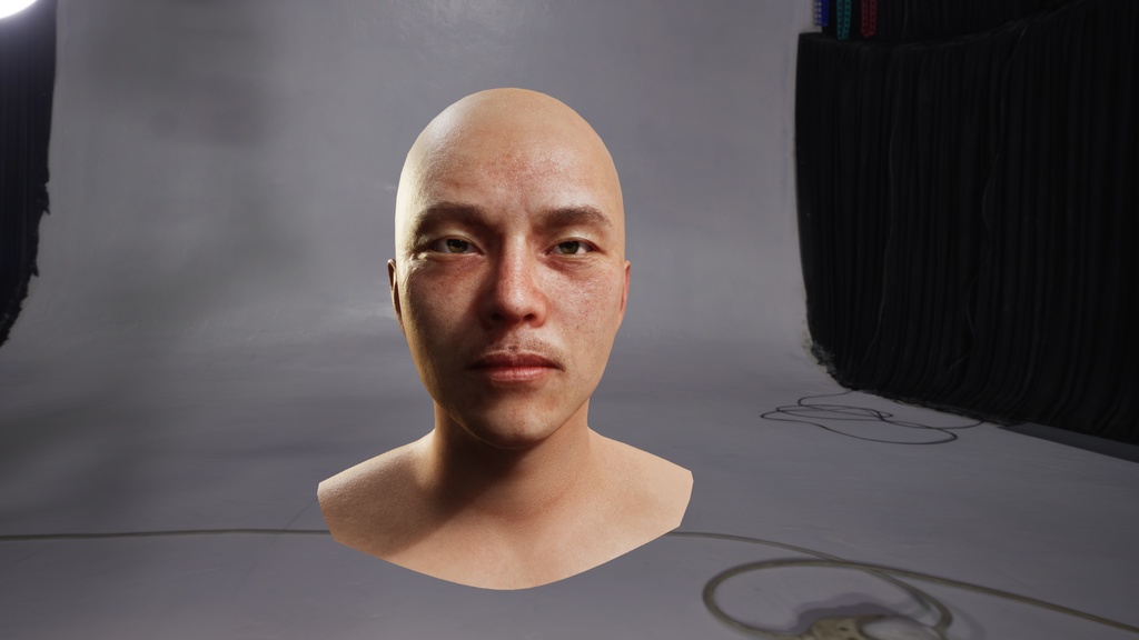 カジュアル男性3Dモデルver.2 C-MG2【UE5 / Blender / Cinema4D】モジュラーキャラクターシリーズ