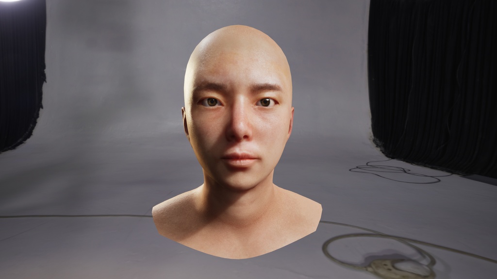 カジュアル男性3Dモデルver.2 C-MY2【UE5 / Blender / Cinema4D】モジュラーキャラクターシリーズ