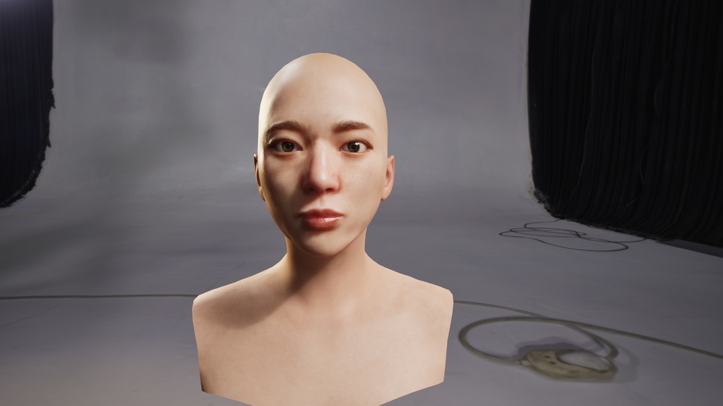 スマートカジュアル女性3Dモデルver.2 S-FF2【UE5 / Blender / Cinema4D】モジュラーキャラクターシリーズ