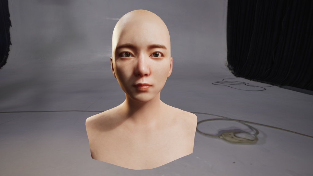 スマートカジュアル女性3Dモデルver.2 S-FH2【UE5 / Blender / Cinema4D】モジュラーキャラクターシリーズ