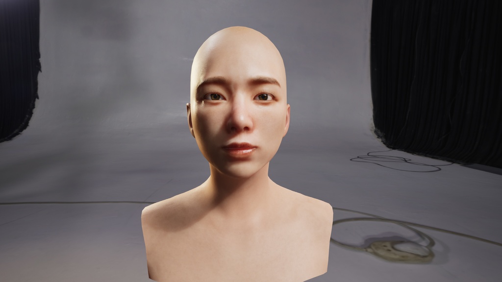 スマートカジュアル女性3Dモデルver.2 S-FK2【UE5 / Blender / Cinema4D】モジュラーキャラクターシリーズ