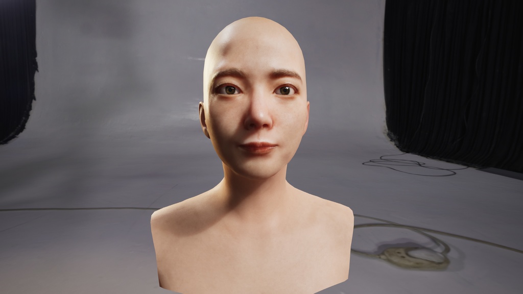 スマートカジュアル女性3Dモデルver.2 S-FM2【UE5 / Blender / Cinema4D】モジュラーキャラクターシリーズ