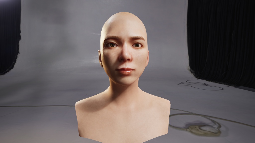 スマートカジュアル女性3Dモデルver.2 S-FT2【UE5 / Blender / Cinema4D】モジュラーキャラクターシリーズ