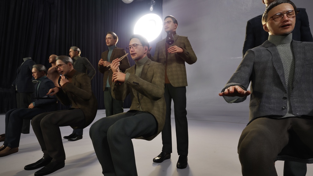 スマートカジュアル男性3Dモデルver.2 S-MU2【UE5 / Blender / Cinema4D】モジュラーキャラクターシリーズ