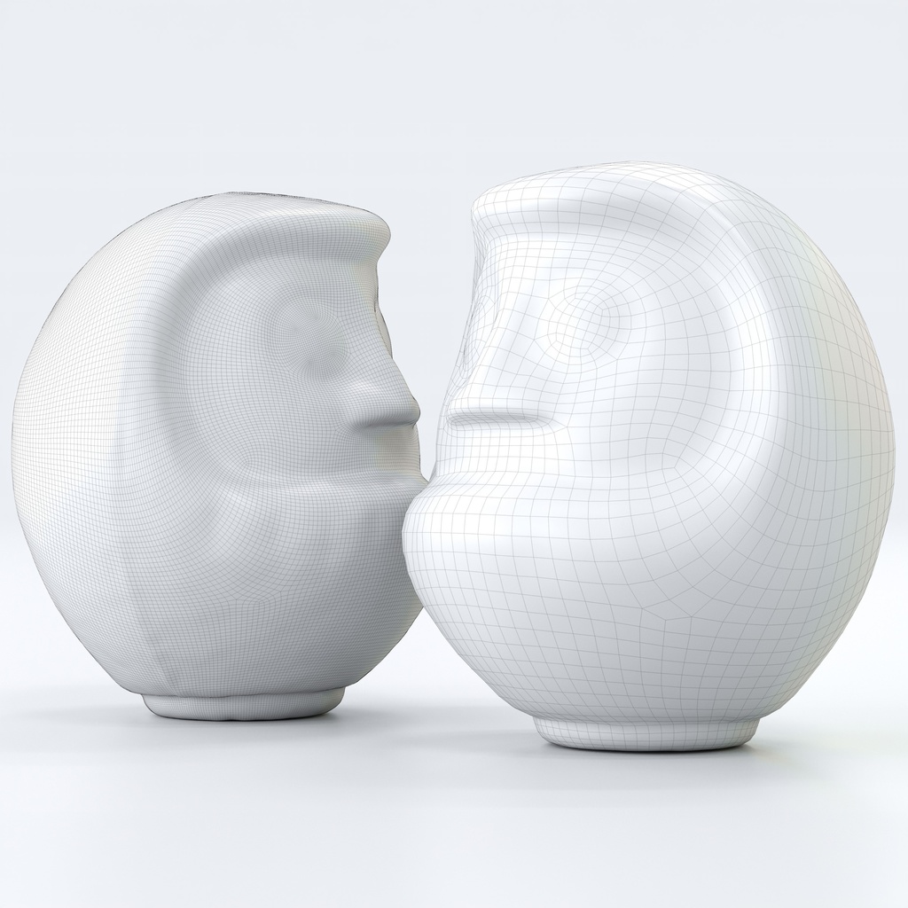 だるま3種セット【3Dモデル】