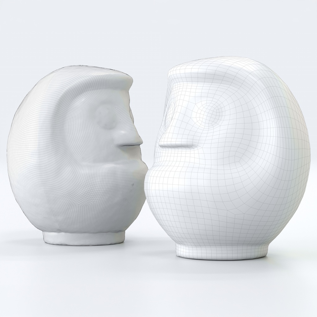 だるま3種セット【3Dモデル】