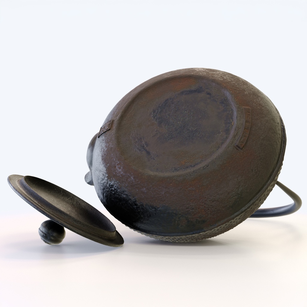 鉄瓶【3Dモデル】