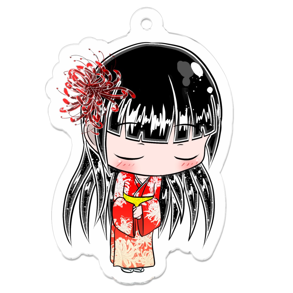 彼岸ヶ崎百花アクリルキーホルダー
