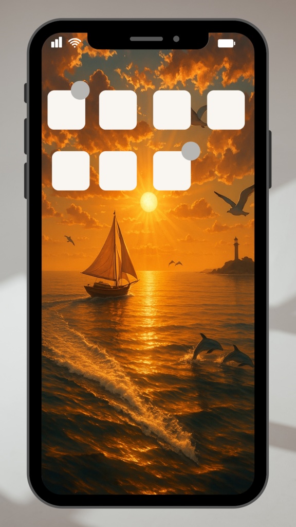 This is my journey. ― HSPさんのための癒しのスマホ壁紙(2枚セット)