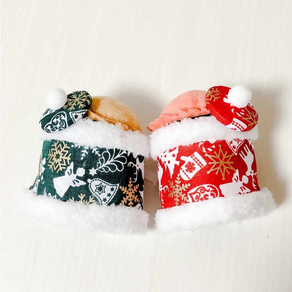 【 12/16 21時〜 】クリスマス柄コート&ベレー帽