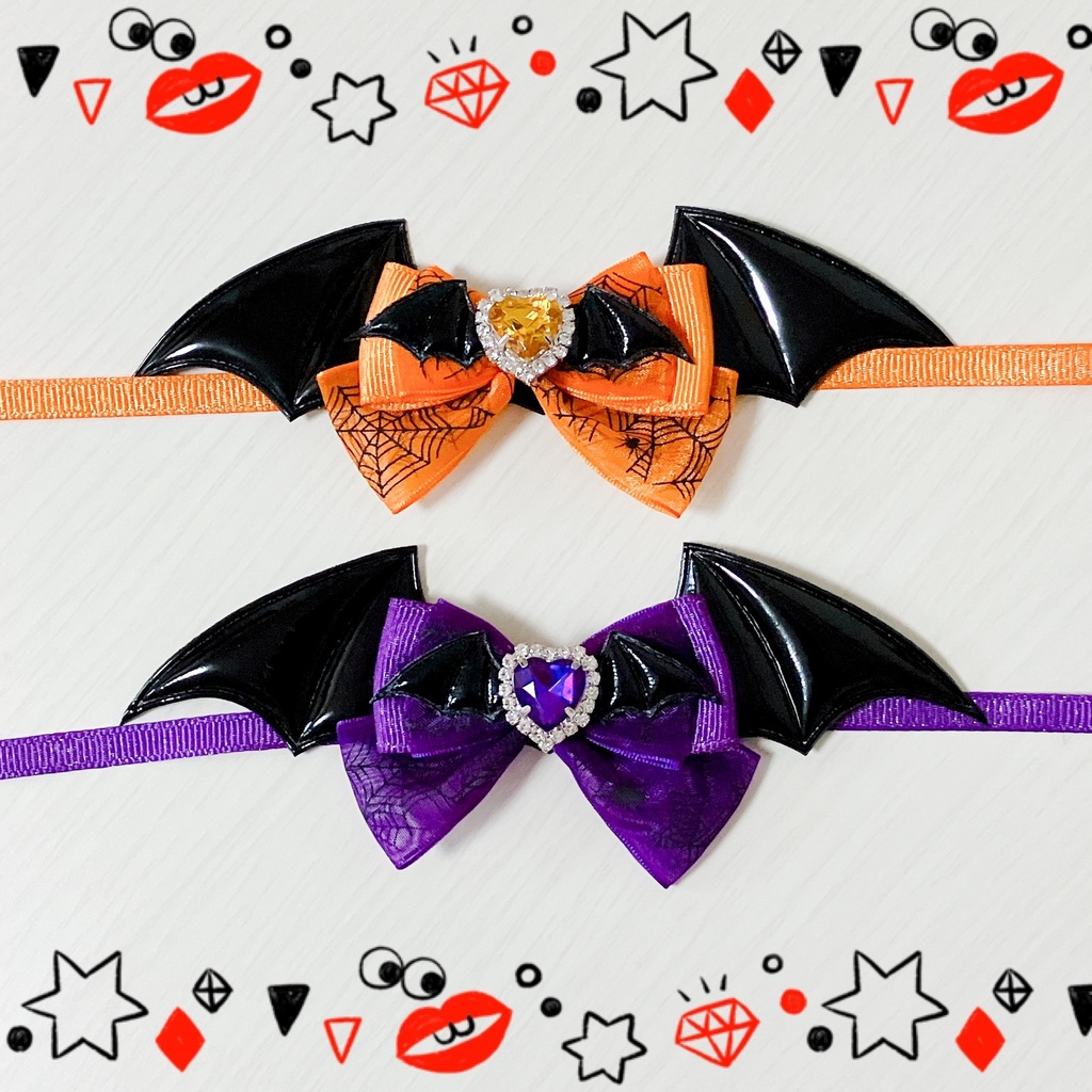 悪魔になれちゃう羽根セット(ハロウィンカラー)
