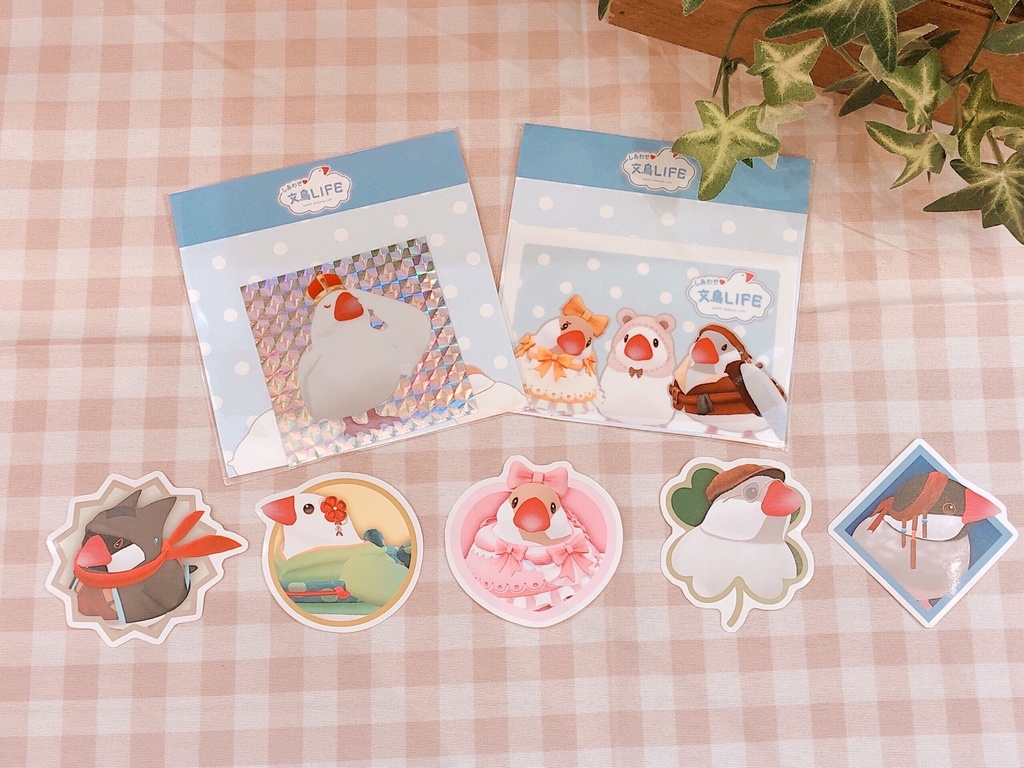 【送料無料】文鳥LIFE プチ雑貨セット