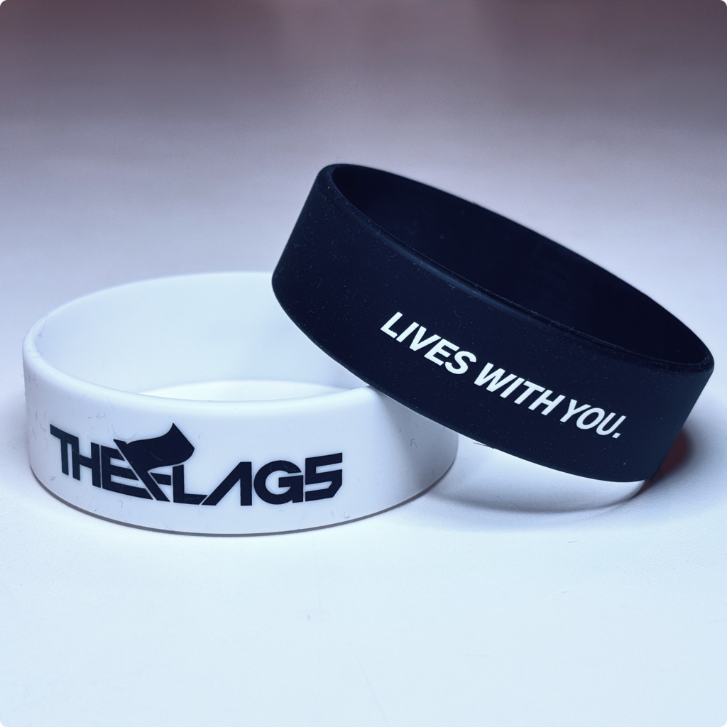 LIVES WITH YOU. ラバーバンド