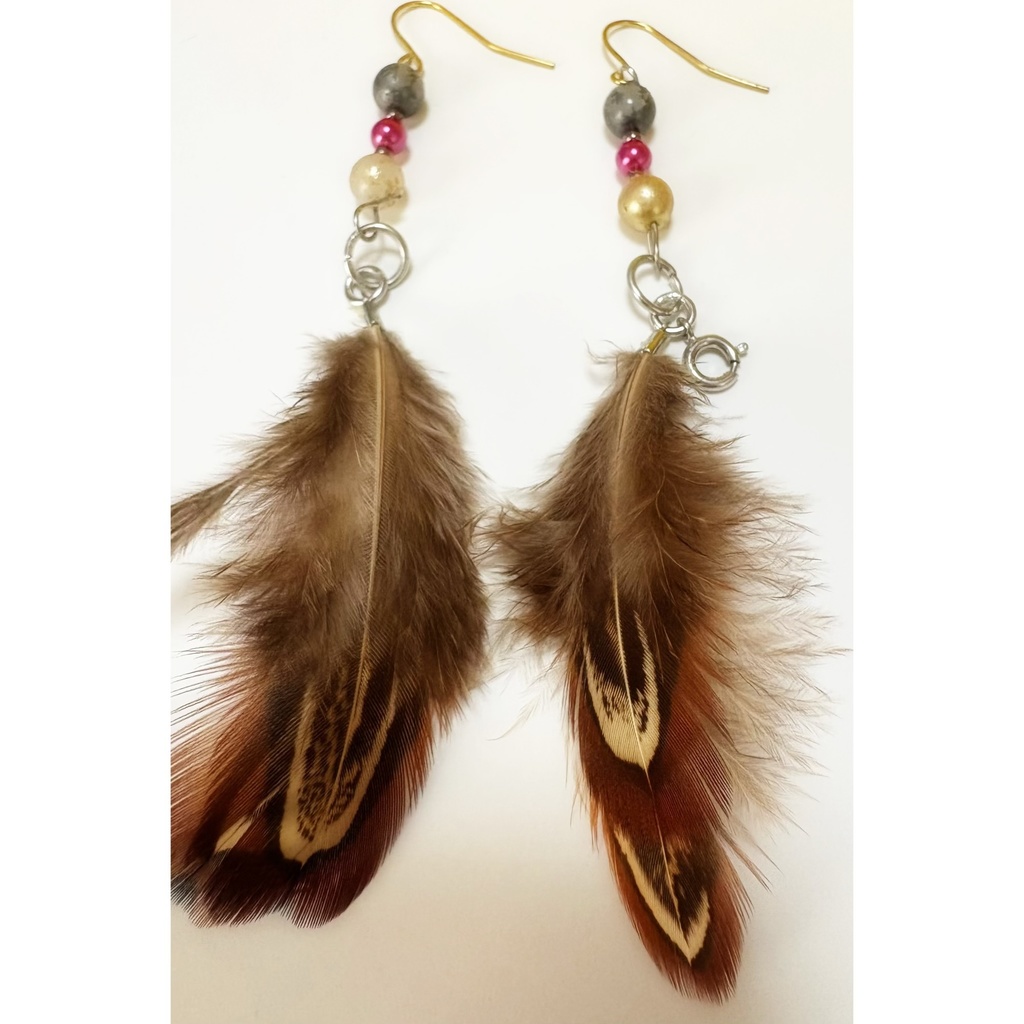 風音フェザーピアス